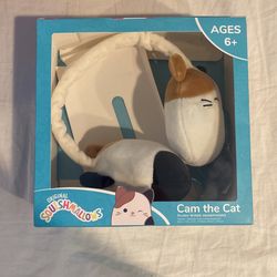 Squishmallows Plush Headphones Cam The Cat