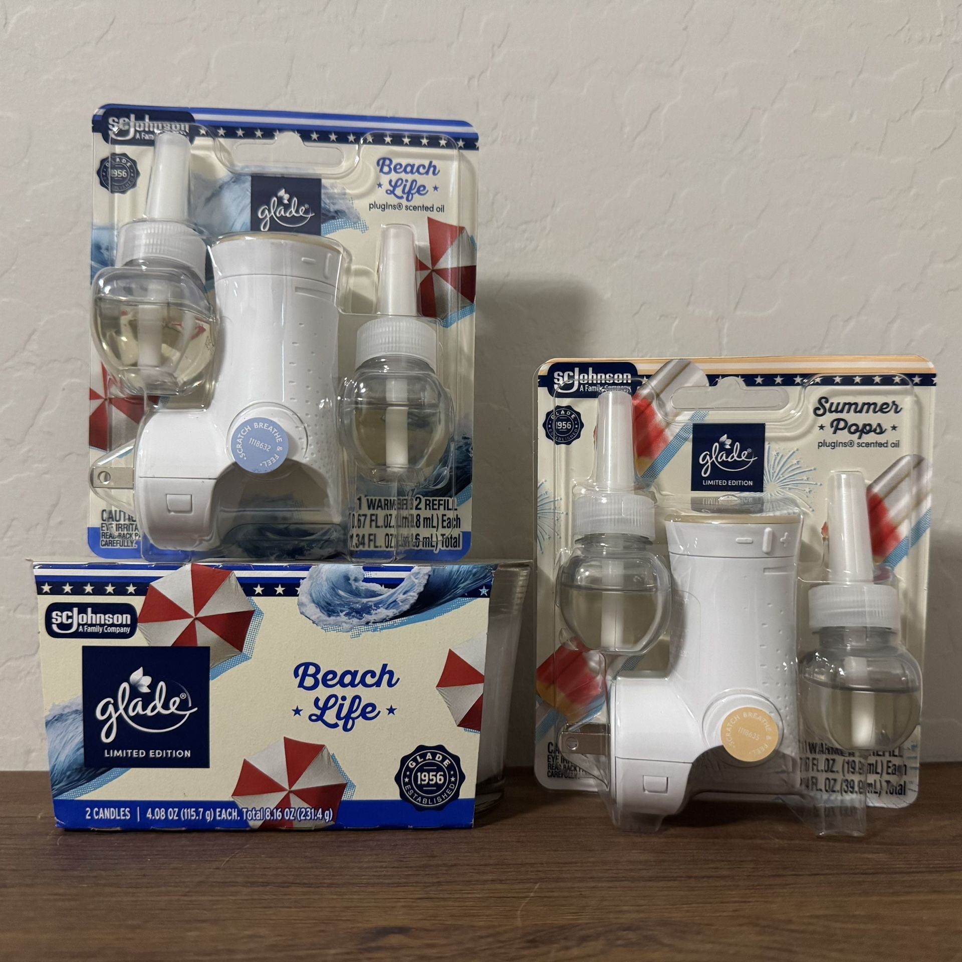 Glade Candle Air Freshener Bundle