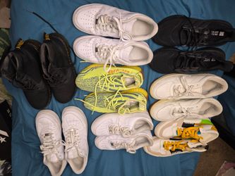 15 Mixed Sneaker Lot – af1 Nike, Converse, Vans & More