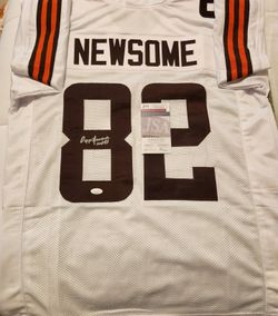 Ozzie Newsome Signed Cleveland Brown Jersey JSA (Best Offer)
