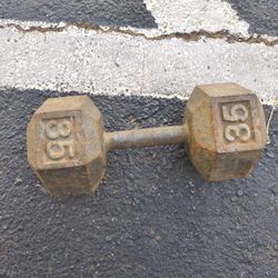 35 Pound Dumbell
