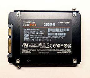 Samsung 860 Evo 250GB MZ-76E250 - Internal 2.5 inch SSD
