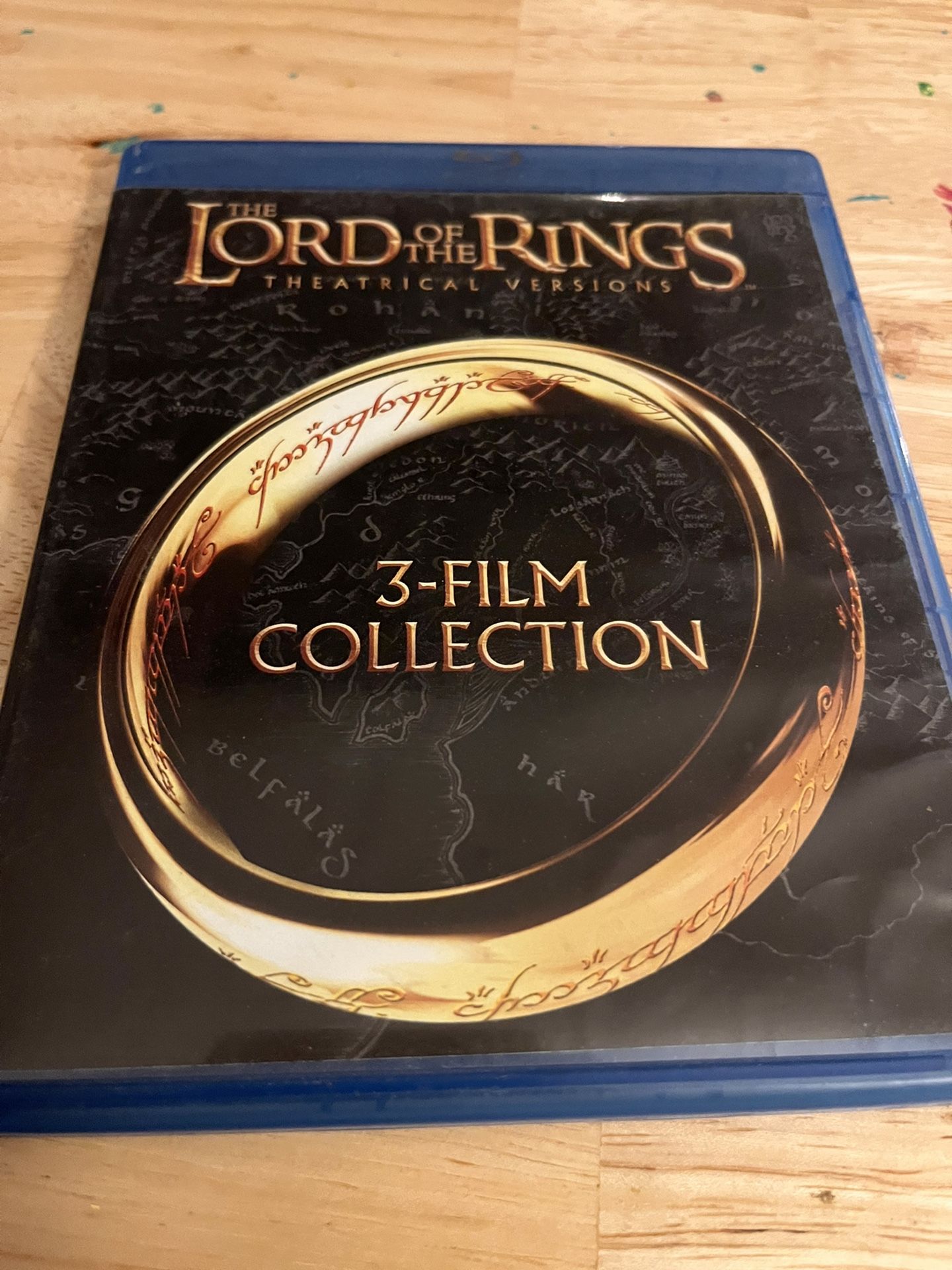 The Lord Of The Rings Theatrical Versions DVD 3 Film Collection