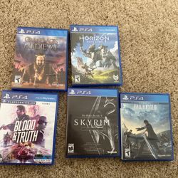 Playstation PS4 Games