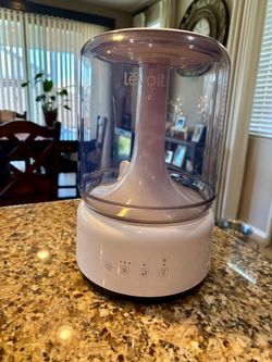 Like New- LEVOIT Humidifier For Bedroom, Cool Mist, Night Light & Essential Oil Diffuser