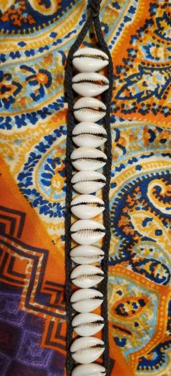 Authentic puka shell choker