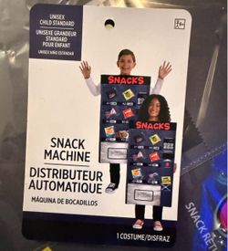 Kids vending machine costume