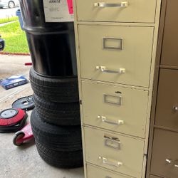  VERTICAL FILE CABINET Letter Size,5 Drawers,Brand: ART METAL.
