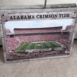 Alabama Crimson Tide Canvas 24x18