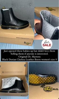 New Women’s Dr. Martens Dorian Chelsea boots - Leather size 8