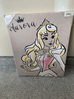 Princess Aurora Sleeping Beauty Canvas