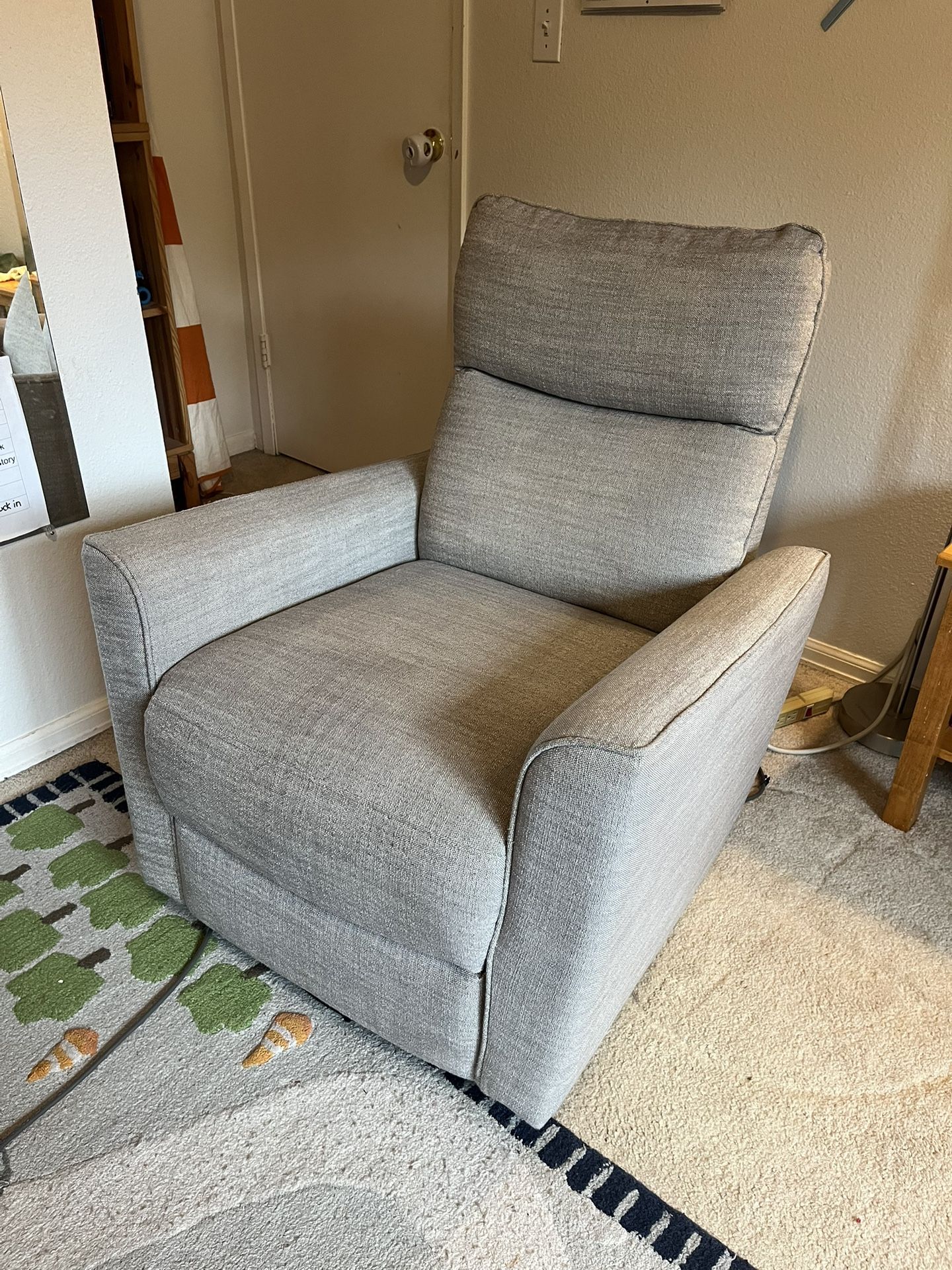 Grey Nursery Rocker/Glider