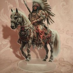 2D Acrylic Chief Sculpture 