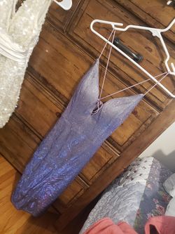 Sparkly Dress Purple Size Small