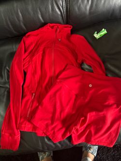 Size 4 Red lululemon set
