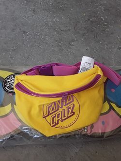 NEW with Tags Girls Women Super CUTE Santa Cruz Fanny or Shoulder pack bag Backpack wallet skateboard Betty