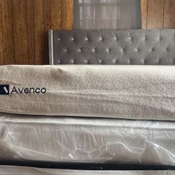 King Size Bed Frame and Mattress 