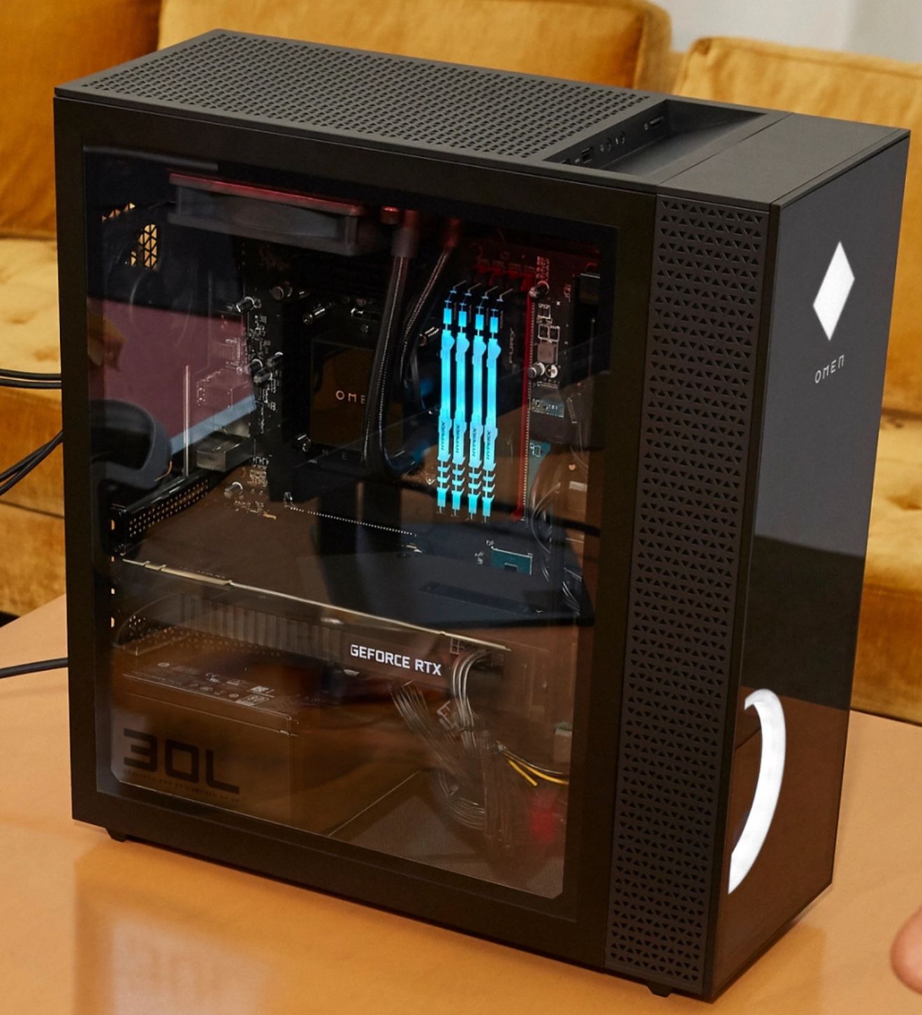 HP OMEN 30L Gaming Desktop – RTX 3060, Ryzen 5, 1TB SSD