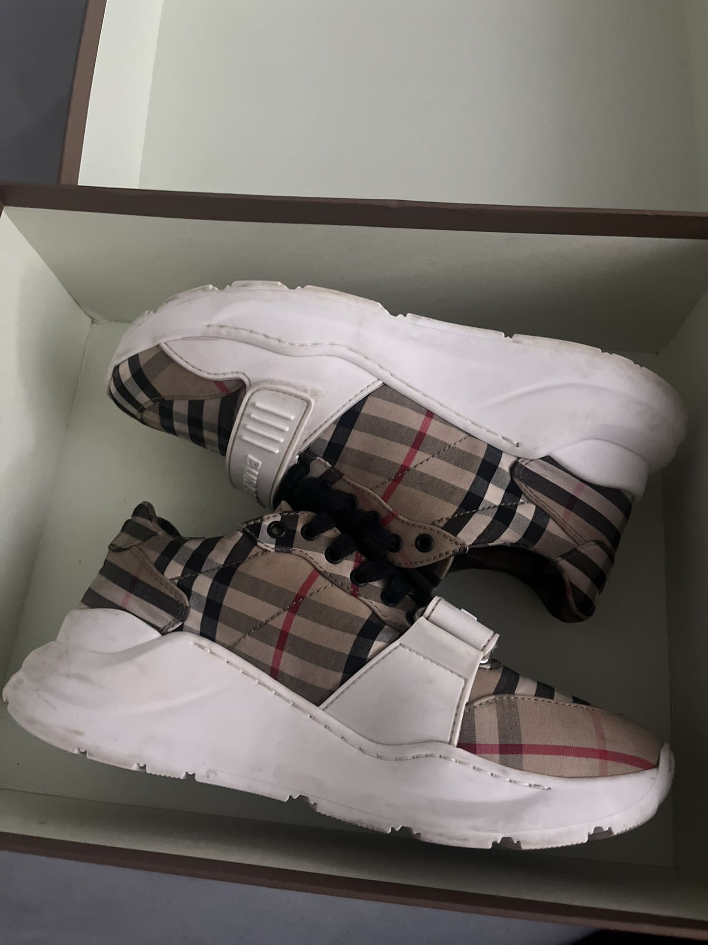 Burberry Vintage Cotton Sneakers 