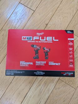Milwaukee fuel m12 kit complete