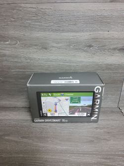 NEW Garmin drivesmart 76ex 7" gps navigator high resolution maps
