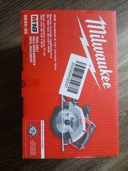 Milwaukee M18 circular saw - sealed, new in box