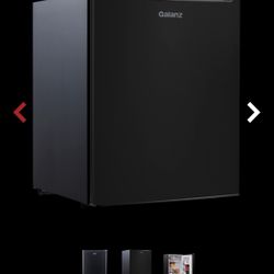 Galanz 2.7 CuFt Mini Fridge Black
