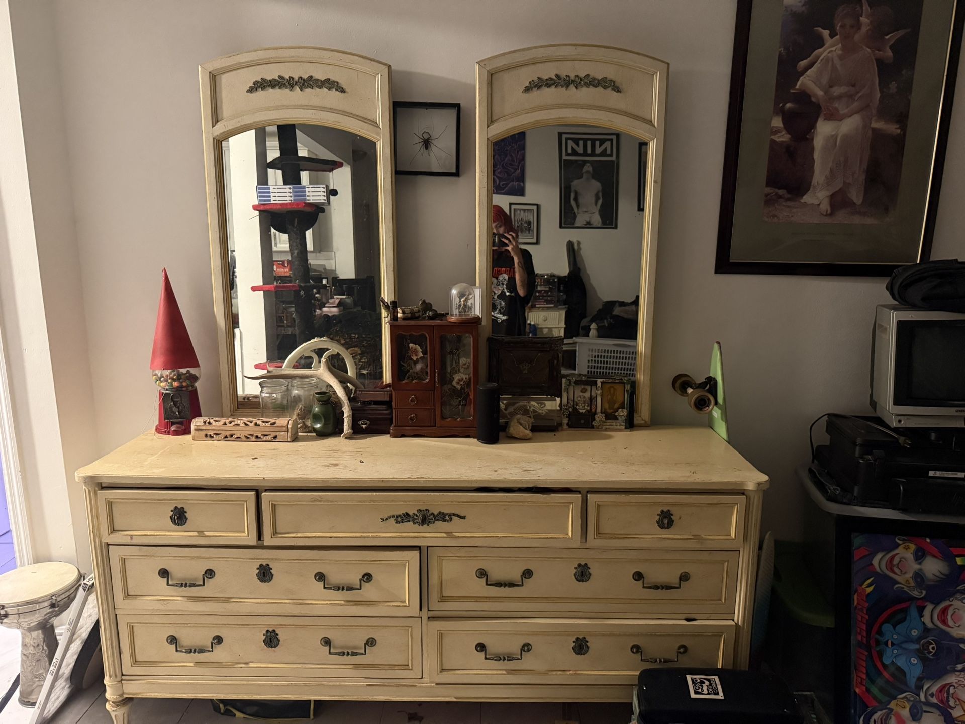 Antique Wooden Dresser