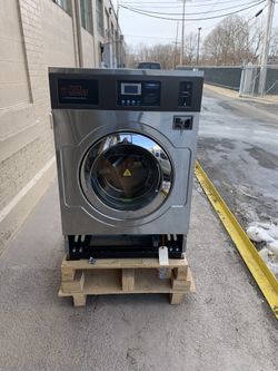 Commercial grade coin off washer