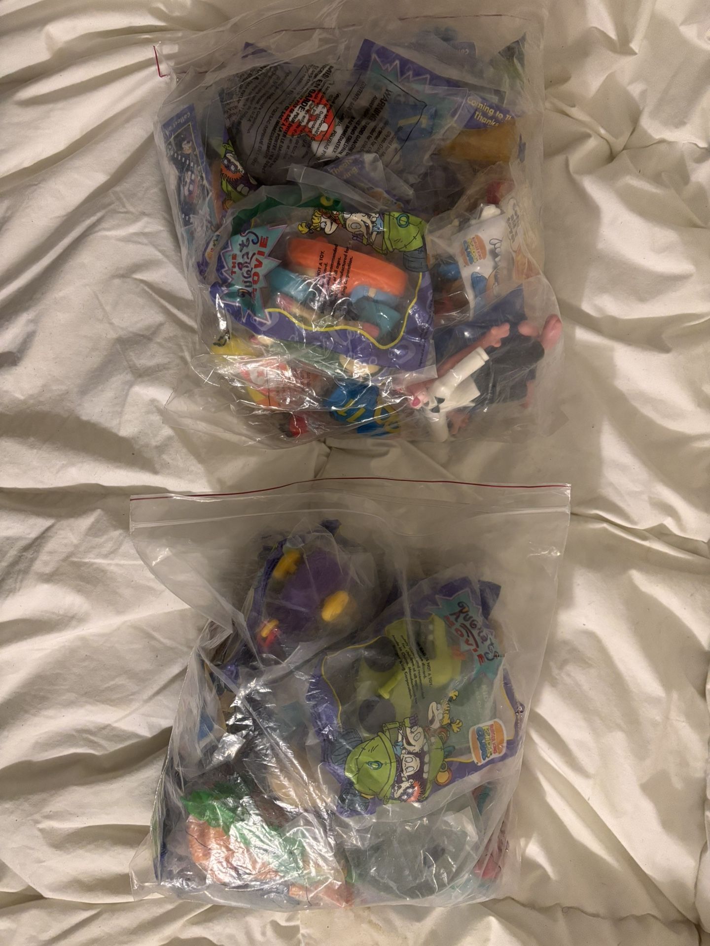 Lot of Vintage 90s/2000s Sealed McDonald’s Toys And Burger King– Rugrats, Ghostbusters, More!