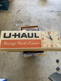 Vintage U Haul Sign