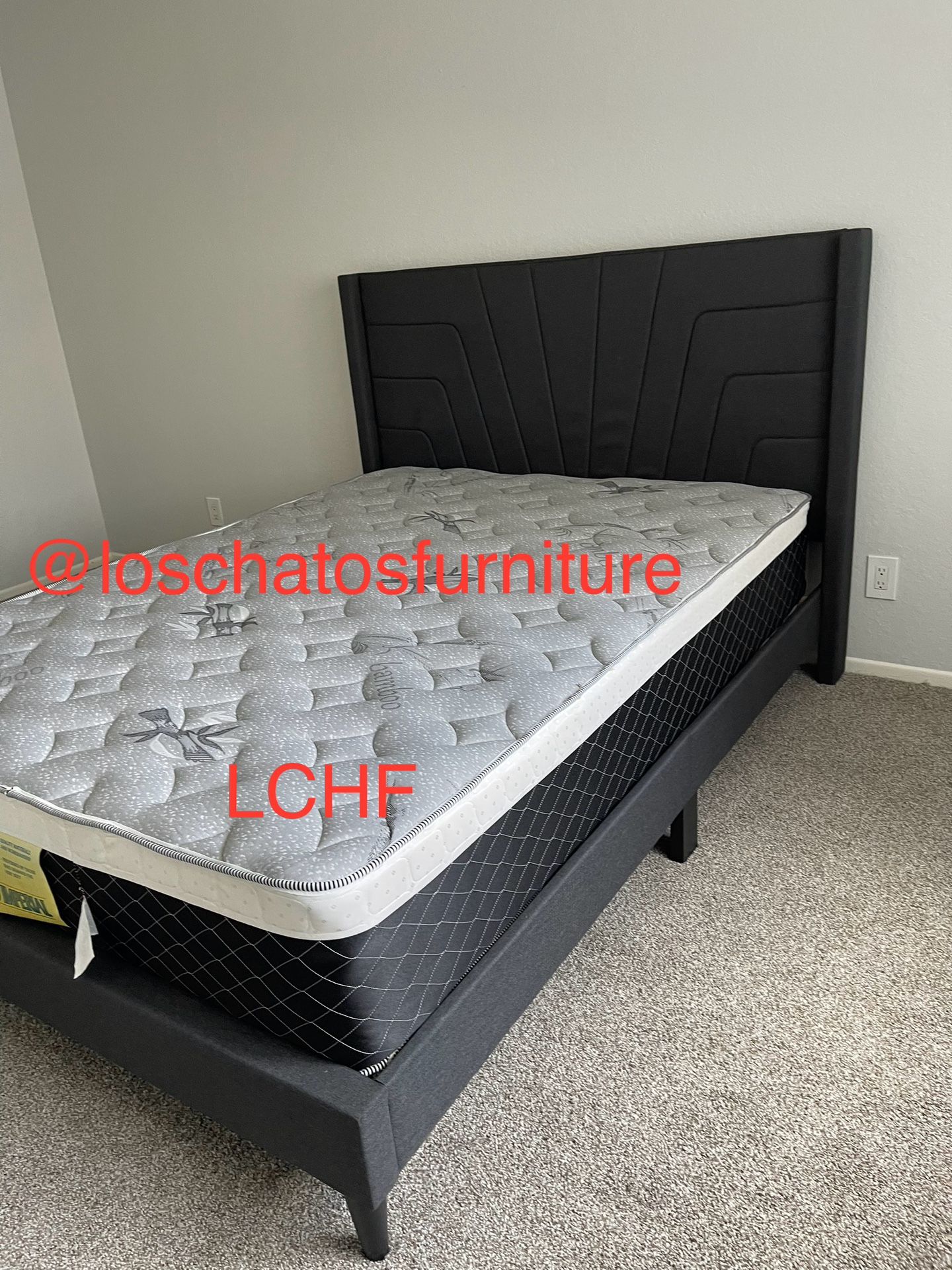 New Bed Frame Queen Size With Mattress