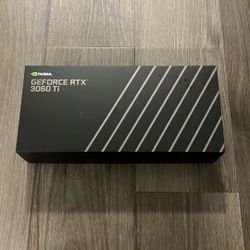 Nvidia RTX 3060ti FE GPU