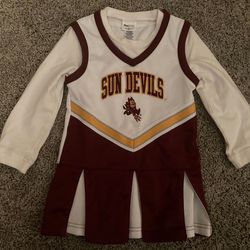 ASU kids cheer dress size 3T
