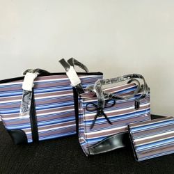 Handbag, Purse & Wallet, All Three Pieces