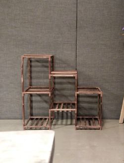 Wooden Tiered Display Stand – Old Town