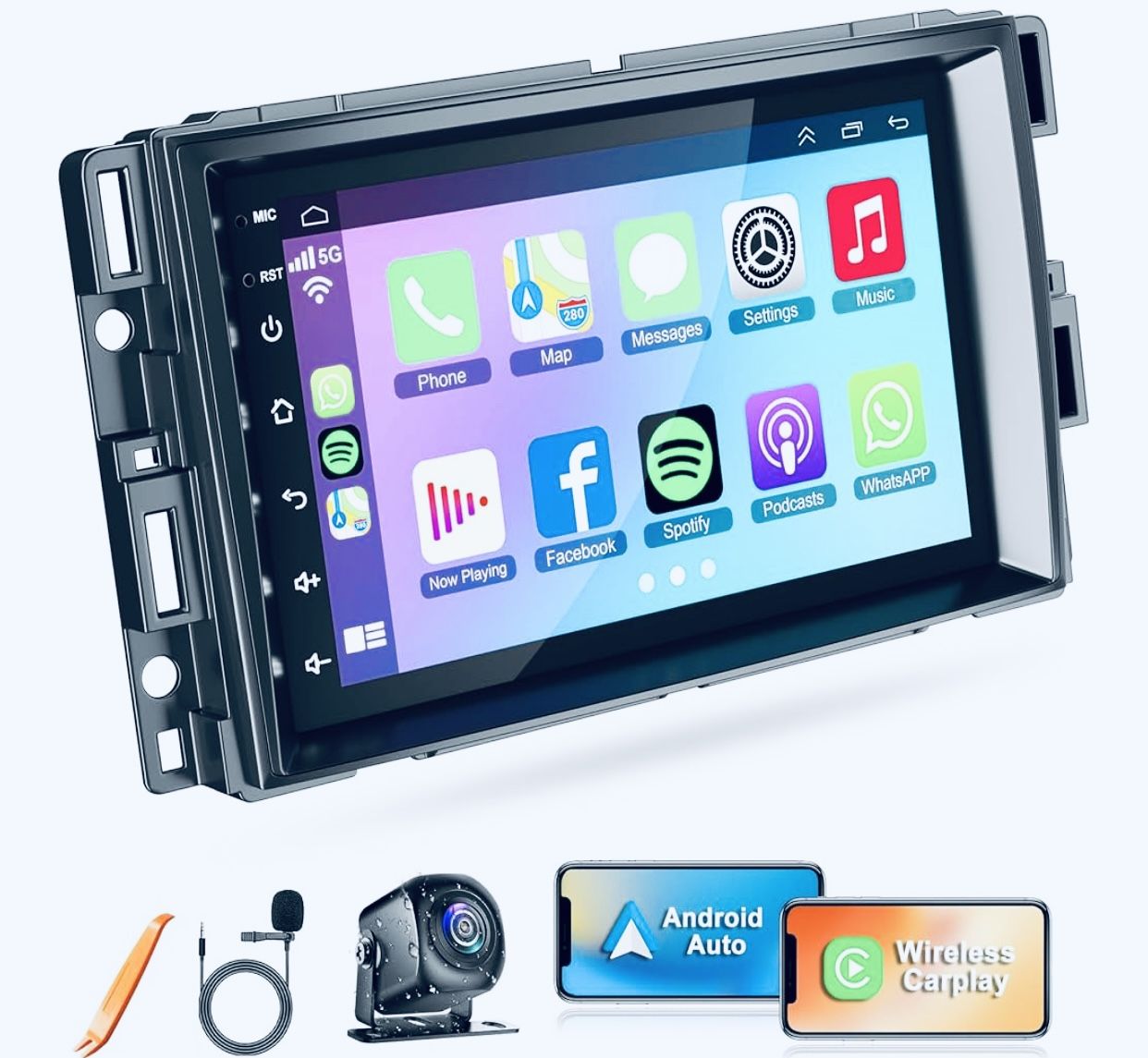 Car Stereo For 2007 - 2013 Chevy Silverado #41