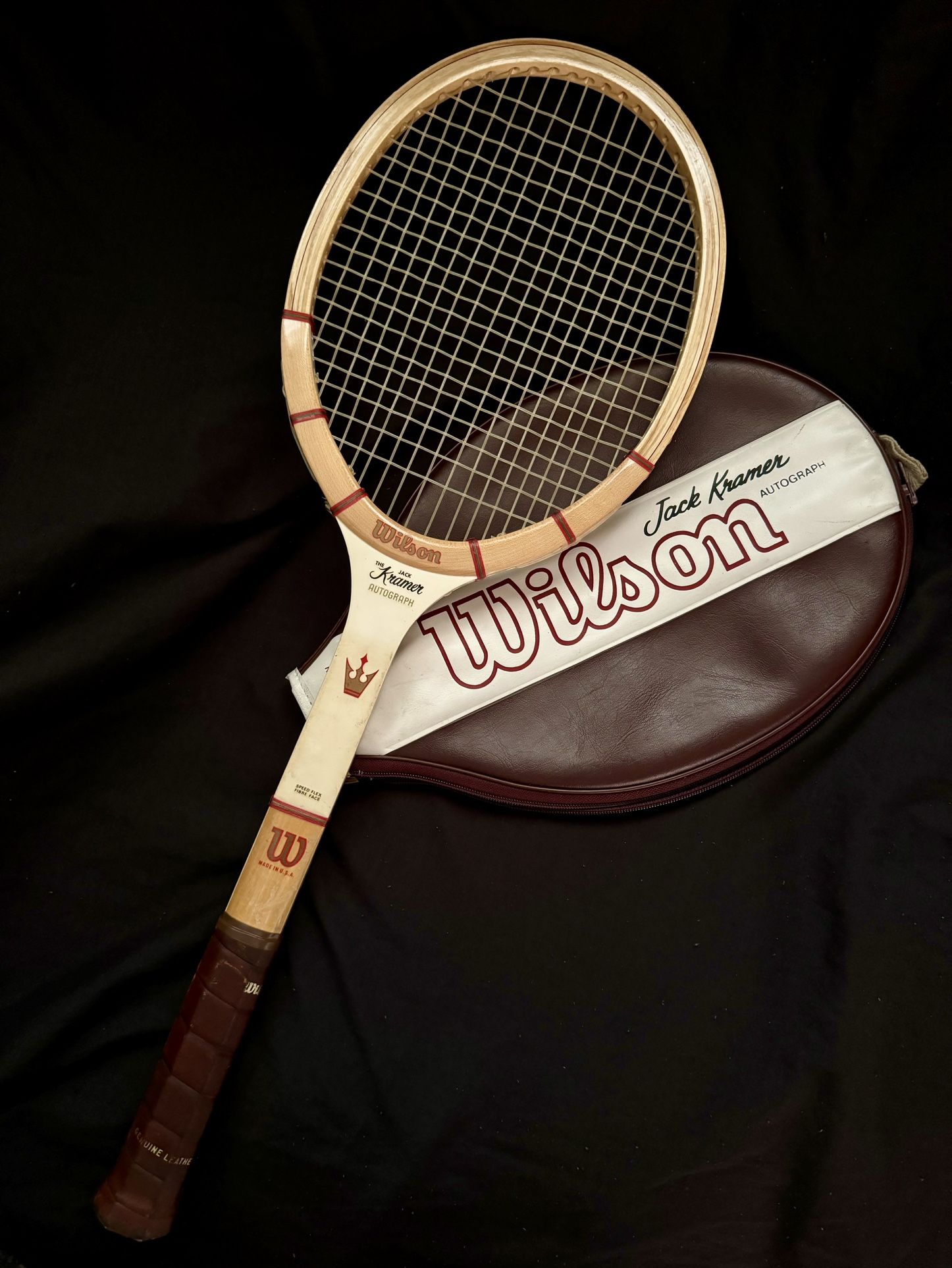Vintage 1960s Wilson Jack Kramer Autograph Limited Edition Tennis