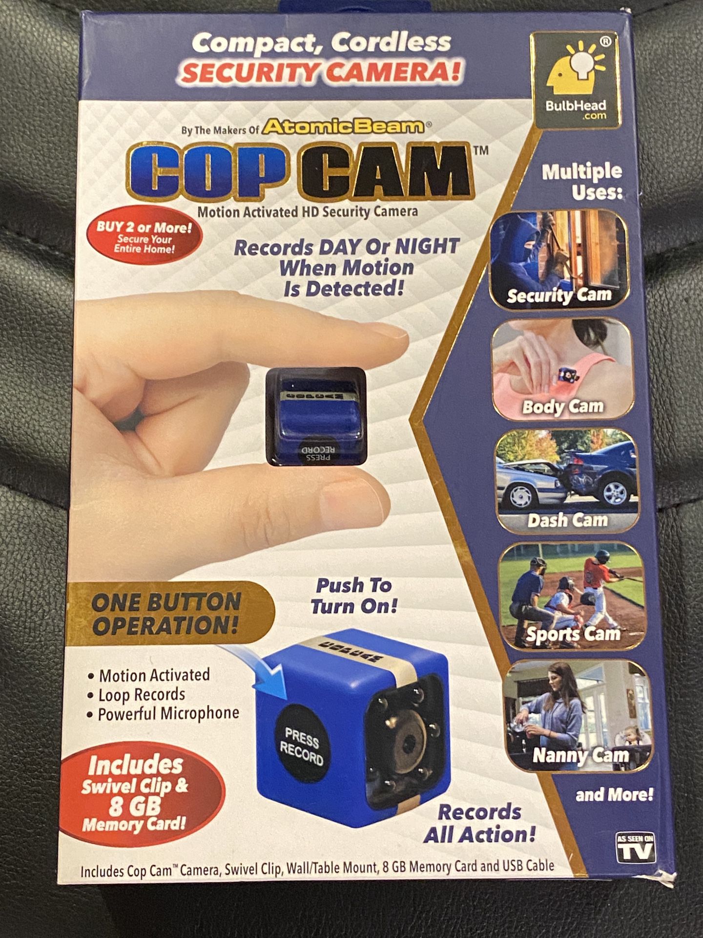 Cop Cam Mini Security Camera