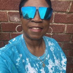 Tiedyed t-shirt’s $15 each, Sunglasses $10 each 