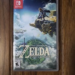 Legend of Zelda: Tears of the Kingdom (TOTK) Nintendo Switch Game - Like New!