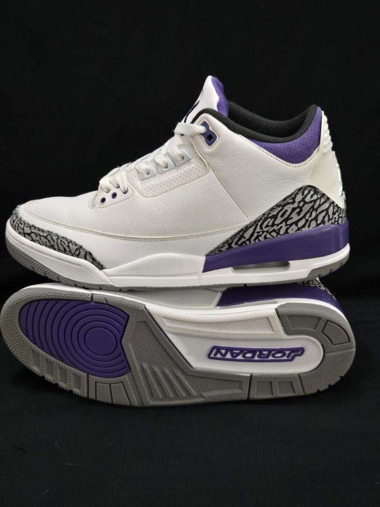 Nike Air Jordan 3 Purple Iris