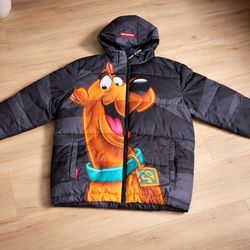 New Members Only X Nickelodeon Scooby Doo Puffer Jacket Size Large BNWT Rare (Size Large)