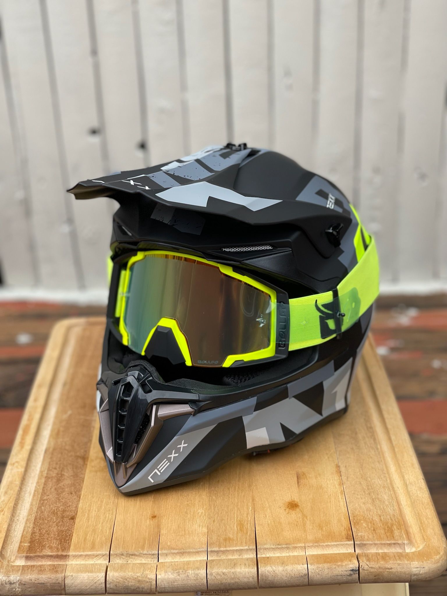 Dirt Bike Helmet and Goggles Small Head Size As Picture for Sale in Staten  Island, NY - OfferUp