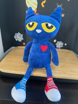 PETE THE CAT - LARGE 14 INCH PLUSH, LIKE NEW