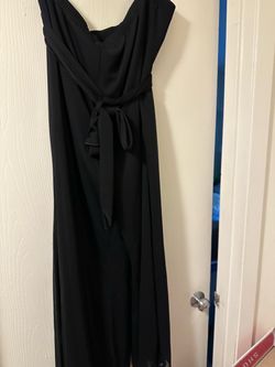 Dressy black pants with belt