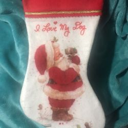 Vintage Christmas Stocking
