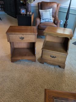 Complimentary Nightstands with Drawer