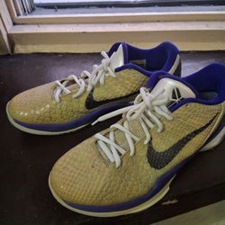 Nike Kobe 6 " Del Sol" Size 8