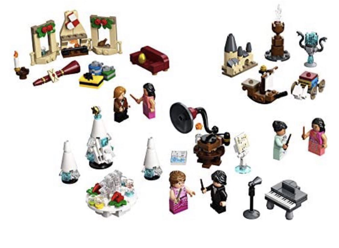 LEGO Harry Potter Advent Calendar 75981, Collectible Toys from The Hogwarts Yule Ball, Harry Potter and The Goblet of Fire and More, Great Christmas o